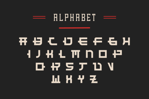Funny Samurai Font - Preview 4
