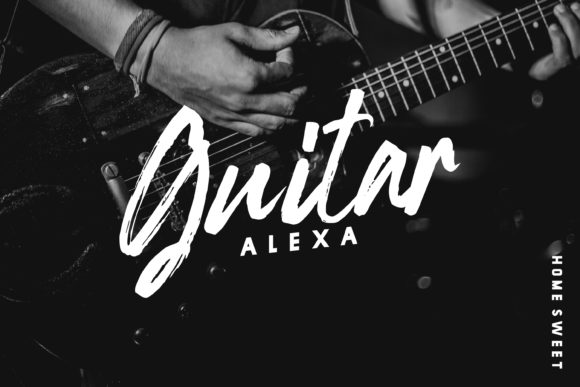 Giant Brush Font - Preview 1