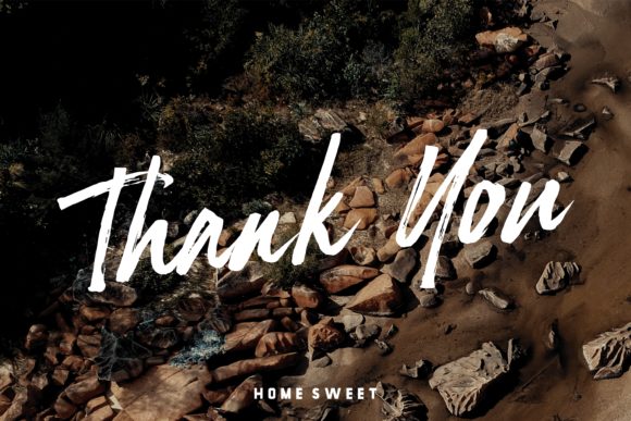 Giant Brush Font - Preview 4