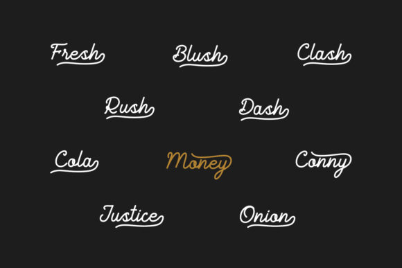 Gold Port Font - Preview 4