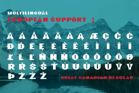 Great Canadian Family Font - Preview 4