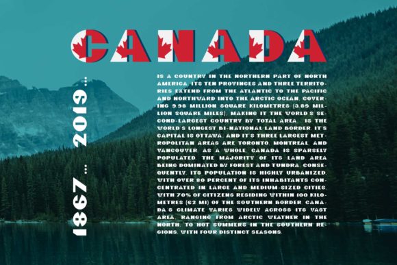 Great Canadian Family Font - Preview 5