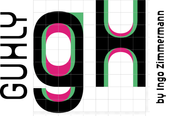 Guhly Font PNG with transparent background - Preview 1