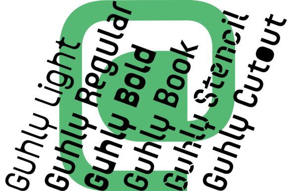 Guhly Font PNG with transparent background - Preview 2