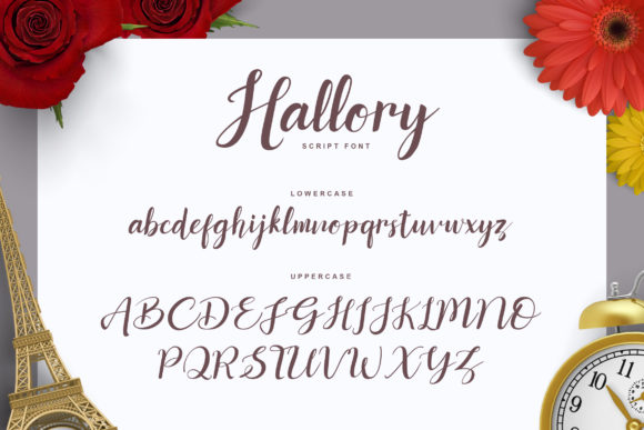 Hallory Font - Preview 5