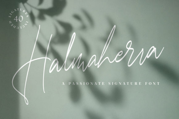 Halmaherra Font - Preview 2