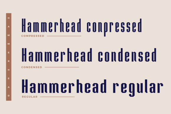 Hammerhead Font - Preview 1