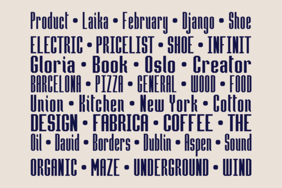 Hammerhead Font - Preview 2