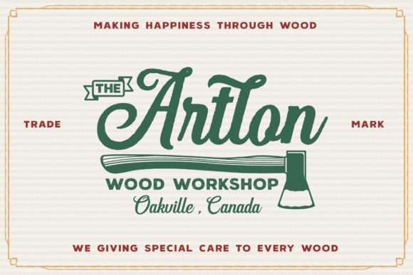 Hanleth Family Font - Preview 5