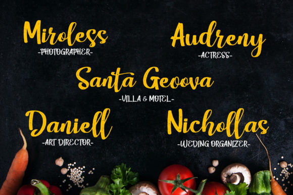 Harley Script Font - Preview 6