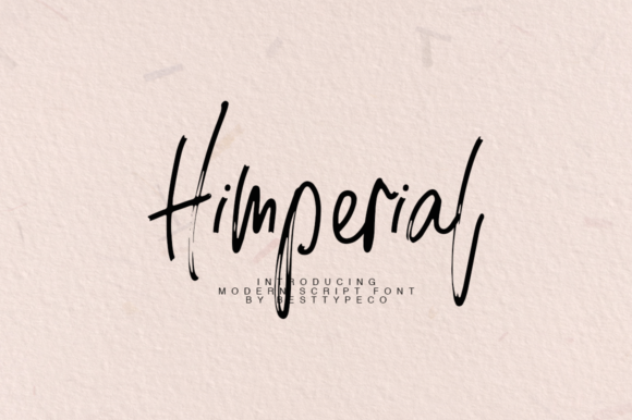 Himperial Font PNG with transparent background - Preview 5