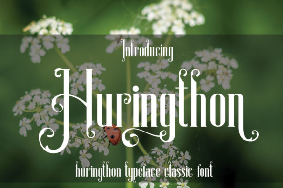 Huringthon Font - Preview 4
