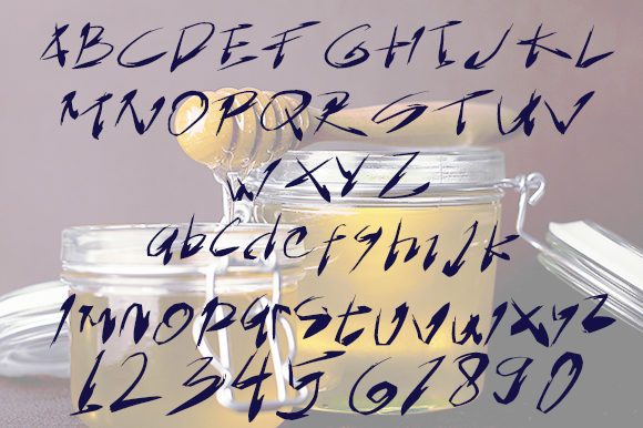 Japar Font font preview - 4