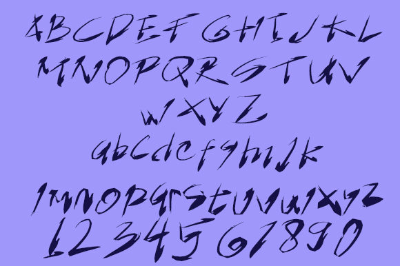 Japar Font font preview - 6