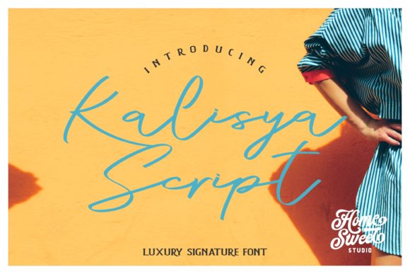 Kalisya Script Font - Preview 4