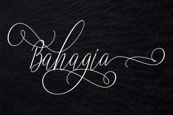 Letty Font PNG with transparent background - Preview 1