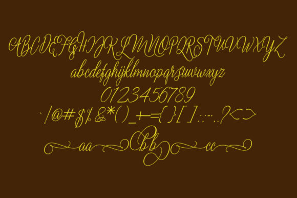 Letty Font PNG with transparent background - Preview 2
