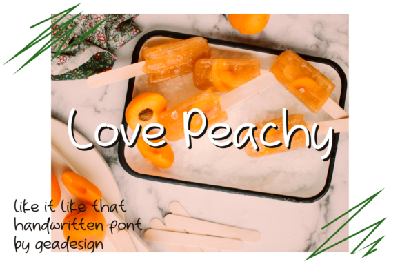 Like It Like That Font PNG with transparent background - Preview 3