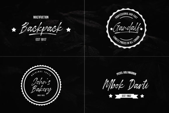 Londoner Font PNG with transparent background - Preview 2