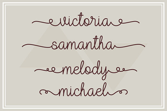 Lulu-Lala Font PNG with transparent background - Preview 6
