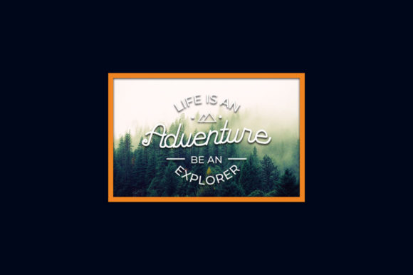 Mahameru Font PNG with transparent background - Preview 1