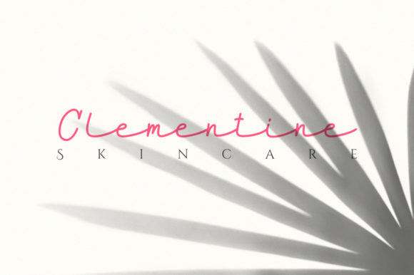 Maidenhair Font PNG with transparent background - Preview 1