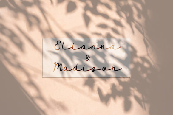 Maidenhair Font PNG with transparent background - Preview 2