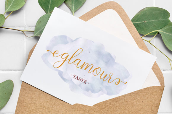 Malisa Font PNG with transparent background - Preview 4