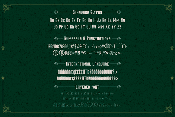 Mangarans Font PNG with transparent background - Preview 5