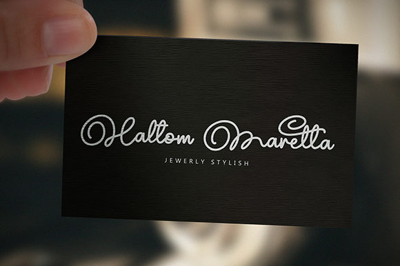 Mattea Font PNG with transparent background - Preview 1