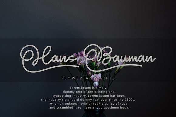 Mattea Font PNG with transparent background - Preview 3