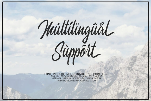 Mettda Font font preview - 5