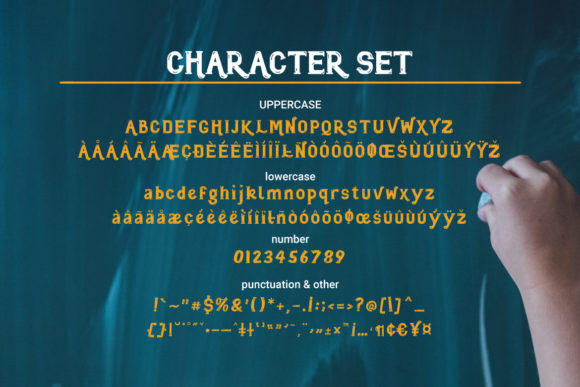 Milk Nut Font PNG with transparent background - Preview 5