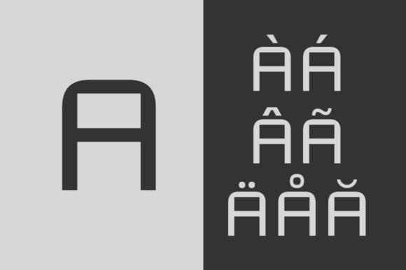 Modernhead Sans Font PNG with transparent background - Preview 6