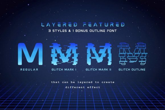 Mokoto Font PNG with transparent background - Preview 3
