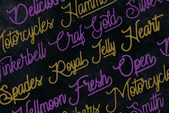 Moonchrome Font PNG with transparent background - Preview 6