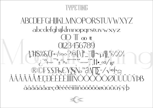 Moonlighting Font PNG with transparent background - Preview 2