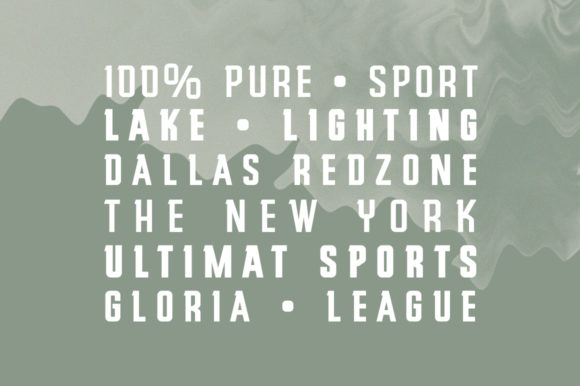 Mudhead Serif Font font preview - 3