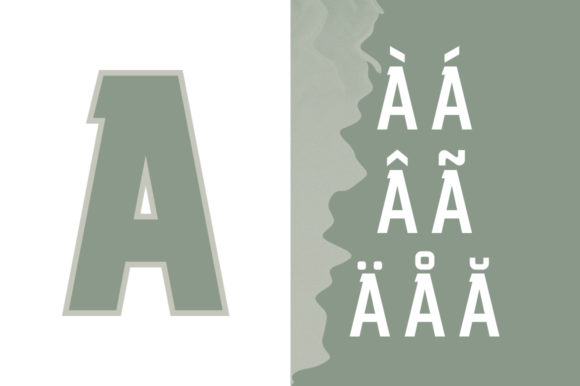 Mudhead Serif Font font preview - 6