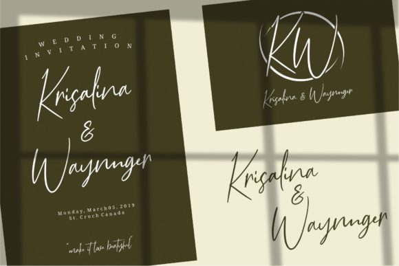 My Autumn Font PNG with transparent background - Preview 1