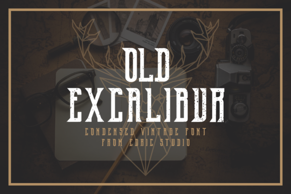 Old Excalibur Font font preview - 1