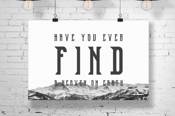 Old Excalibur Font font preview - 6