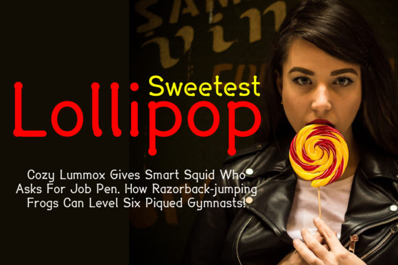 Pentol Font PNG with transparent background - Preview 5