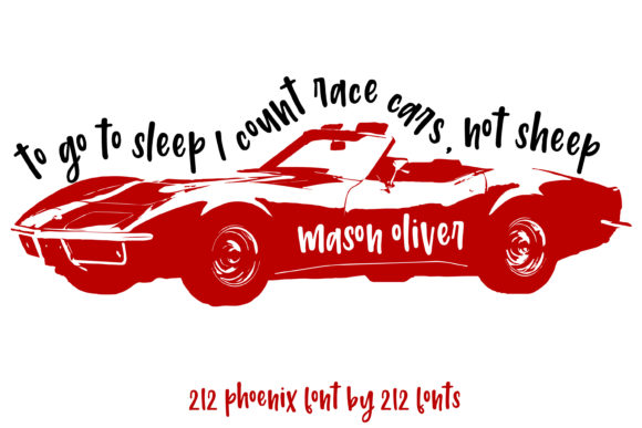 Phoenix Script Trio Font PNG with transparent background - Preview 4
