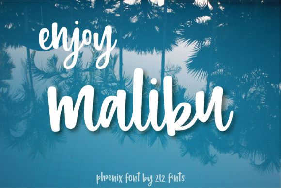 Phoenix Script Trio Font PNG with transparent background - Preview 5