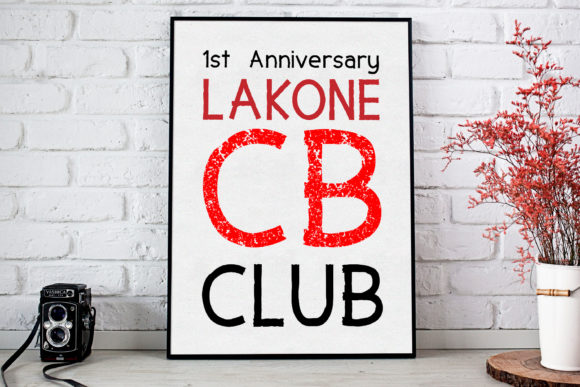 Plank Font PNG with transparent background - Preview 3