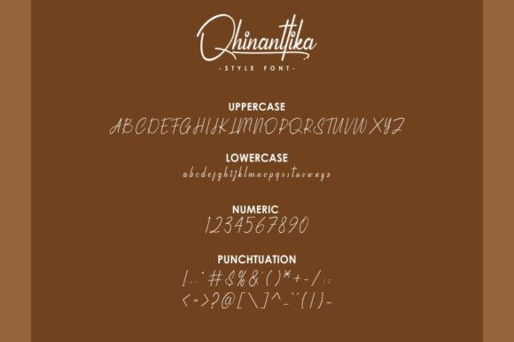 Qhinanttika Font PNG with transparent background - Preview 5