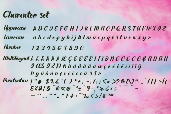 Quintuples Font PNG with transparent background - Preview 6