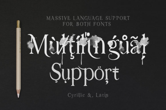 Rain Soul Font PNG with transparent background - Preview 5