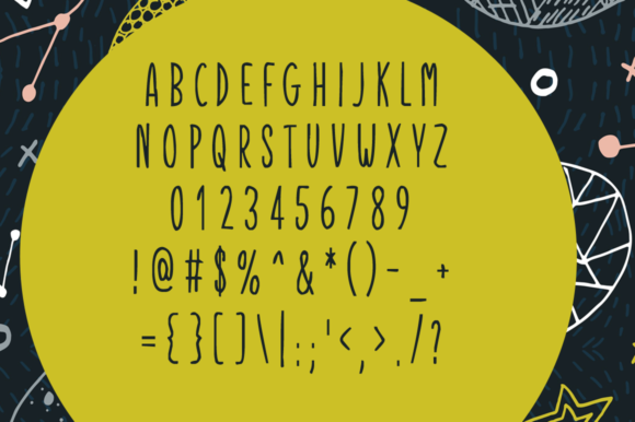 Rancho Font PNG with transparent background - Preview 3